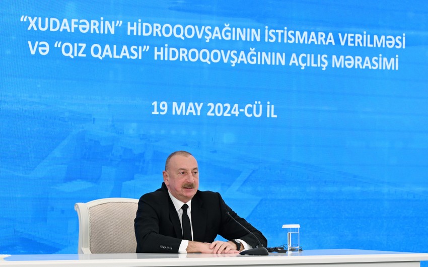 İlham Əliyev: İran ilə Azərbaycan arasında dövlətlərarası münasibətlər ən yüksək səviyyəyə qalxıb