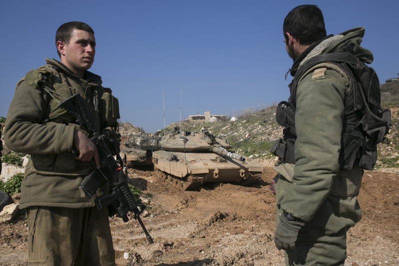 İsrail ordusu Hizbullah mövqelərinə zərbələr endirir