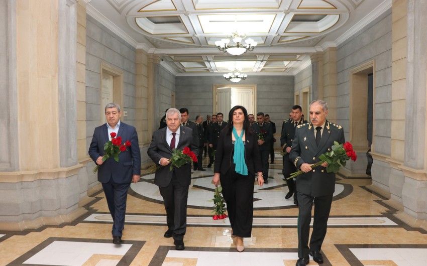 Hərbi Prokurorluqda Ümummilli Liderin anadan olmasının 101-ci ildönümü münasibətilə tədbir keçirilib