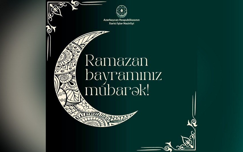 XİN Ramazan bayramı ilə bağlı paylaşım edib