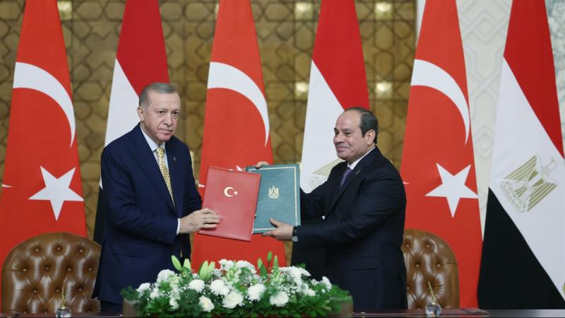 Türkiyə ilə Misir arasında ortaq bəyannamə imzalanıb