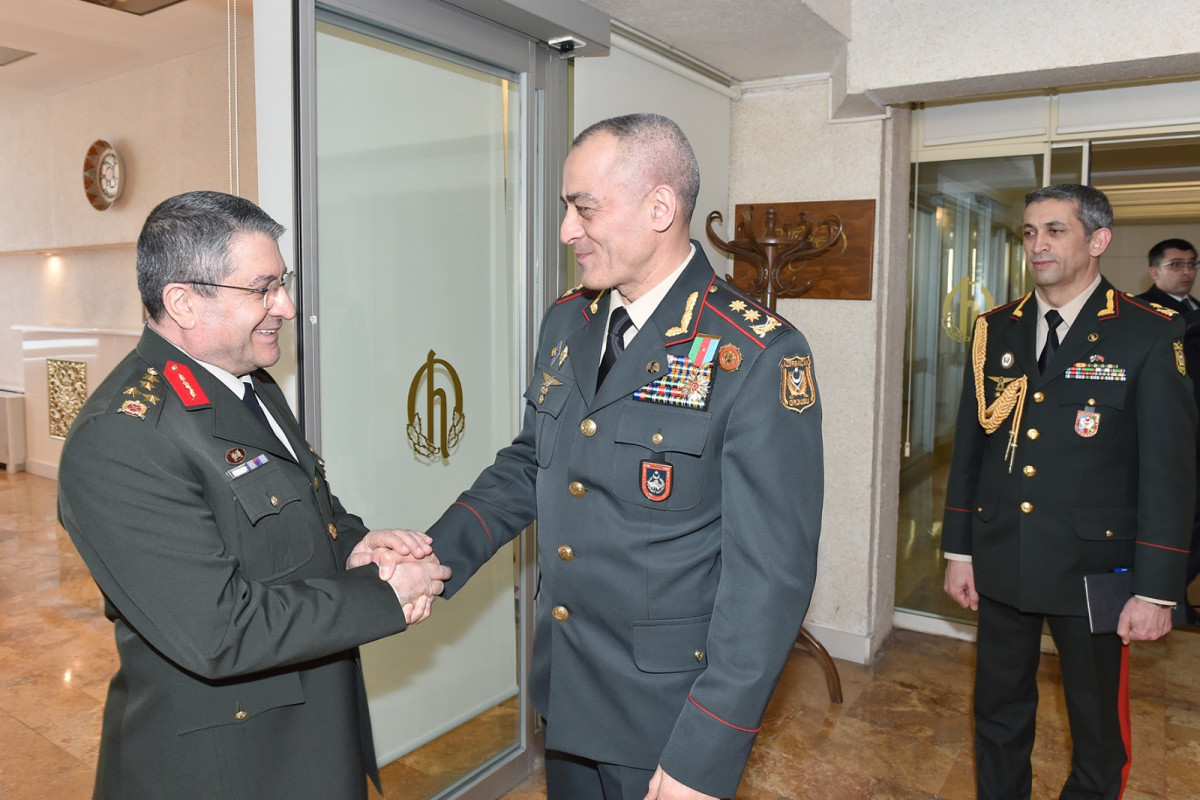 Hikmət Mirzəyev və Səlcuq Bayraktaroğlu arasında görüş olub - FOTO