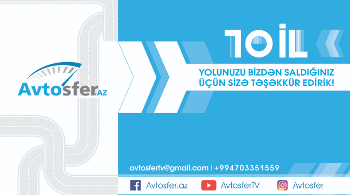 Avtosfer.az 10 yaşını qeyd edir