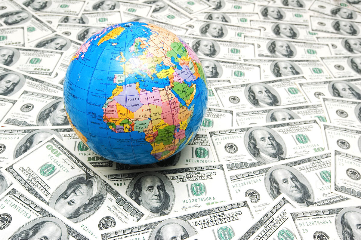 Dünya ölkələrinin borcu 307 trilyon dolları ötüb