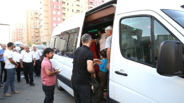 Laçına növbəti köç karvanı yola salınıb