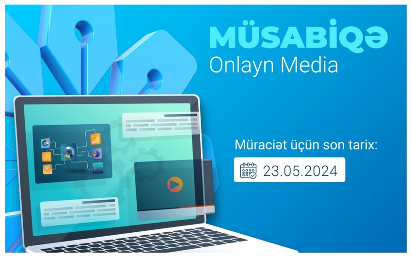 MEDİA onlayn media subyektlərinə dəstək üçün müsabiqə elan edib