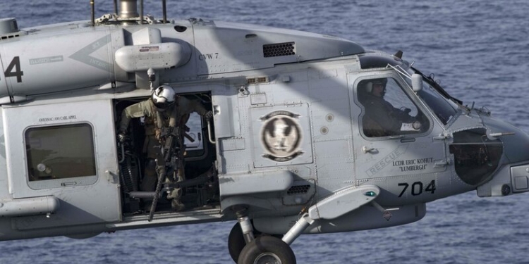 ABŞ-nin hərbi helikopteri qəzaya uğradı