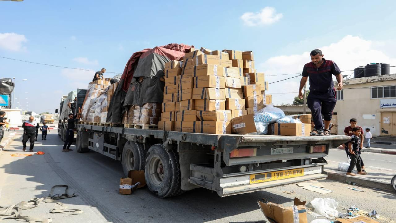 Pakistan Qəzzaya 90 ton humanitar yardım göndərib