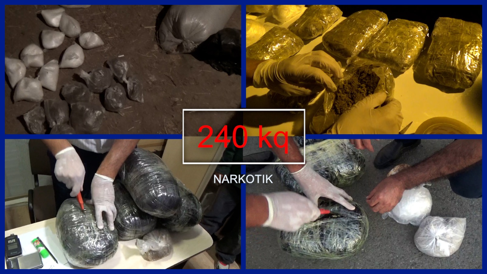 “Qara” bazarda 5 milyon manatlıq narkotik vasitə dövriyyədən çıxarılıb - VİDEO