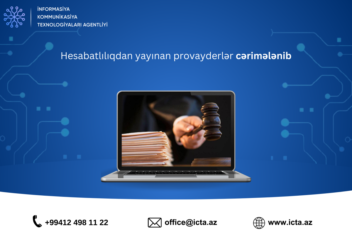 Hesabatlılıqdan yayınan iki provayder cərimələnib