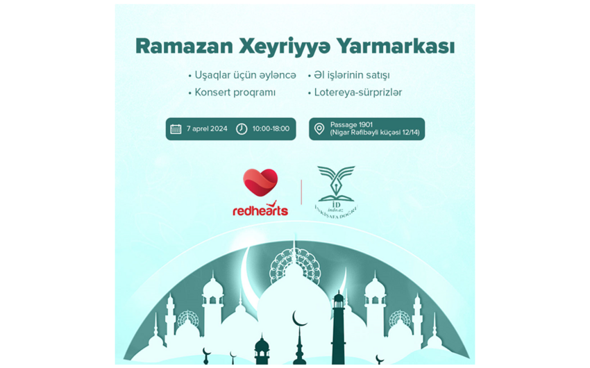 Birlik, bərabərlik və paylaşım: Ramazan xeyriyyə yarmarkası