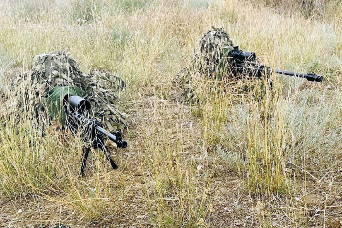 Azərbaycan Ordusunda “Snayper hazırlığı” kursu keçirilib