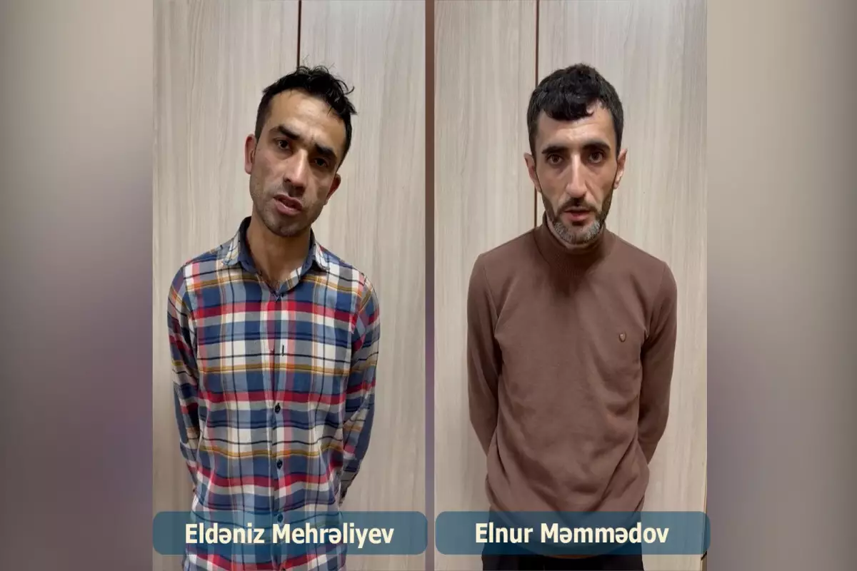 Sosial şəbəkələrdə tanınmış şəxslərə qarşı kiberdələduzluq edən iki şəxs saxlanılıb