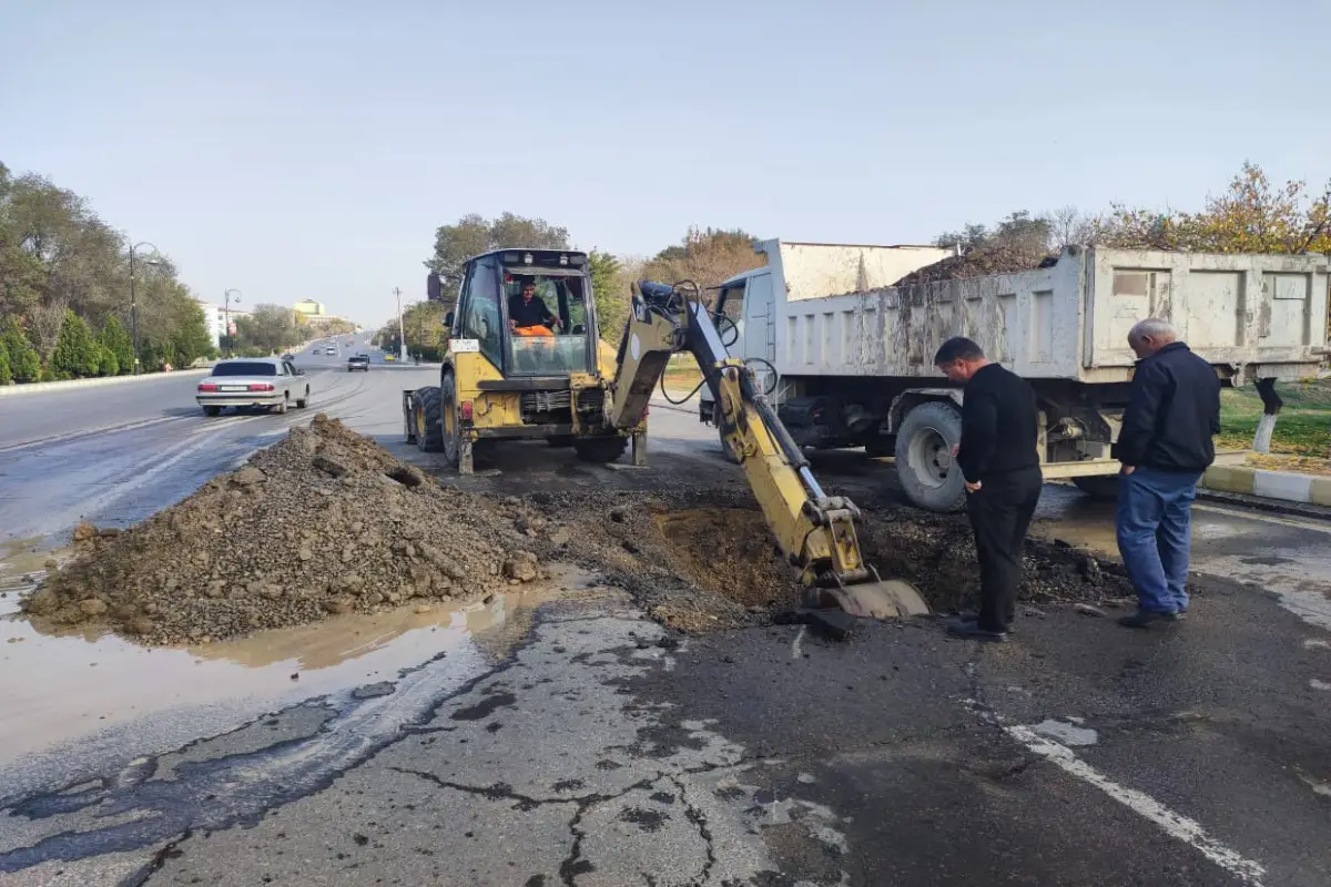 İri Şəhərlərin Birləşmiş Su Təchizatı Xidməti qazdığı yolun bərpa xərcini özü ödəyəcək