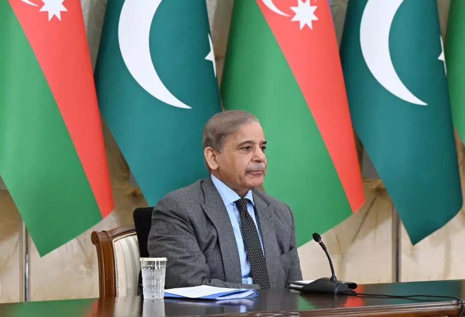 Şahbaz Şərif: Laçında Azərbaycan, Türkiyə və Pakistan bayraqlarının dalğalanmasını görmək qəlblərimizi fəxarət hissi ilə doldurur