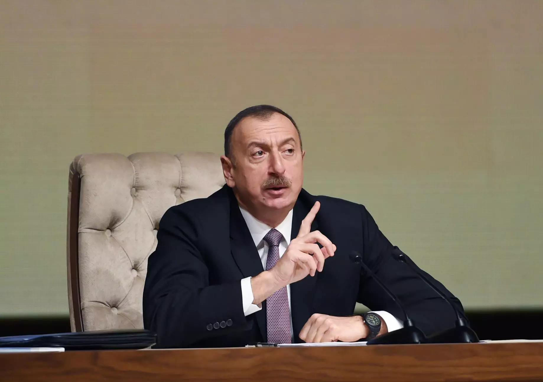 "Biz ədaləti güc hesabına bərpa etmiş ölkə olaraq yeni sülh prosesinin müəllifi olduq"