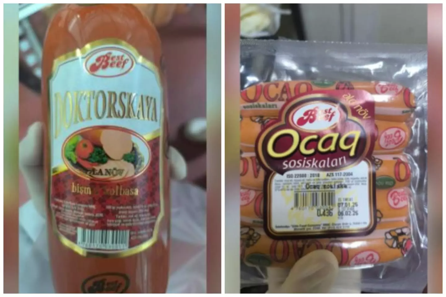 “Ocaq” sosisi və “Doktorskaya” kolbasasının tərkibində donuz əti DNT-si aşkarlanıb - FOTO