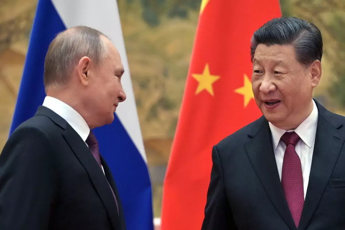 Rusiya və Çin liderləri arasında geniş tərkibdə görüş keçirilib