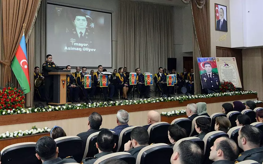 Vətən müharibəsi şəhidlərinin xatirəsinə həsr olunan anım mərasimi keçirilib - VİDEO