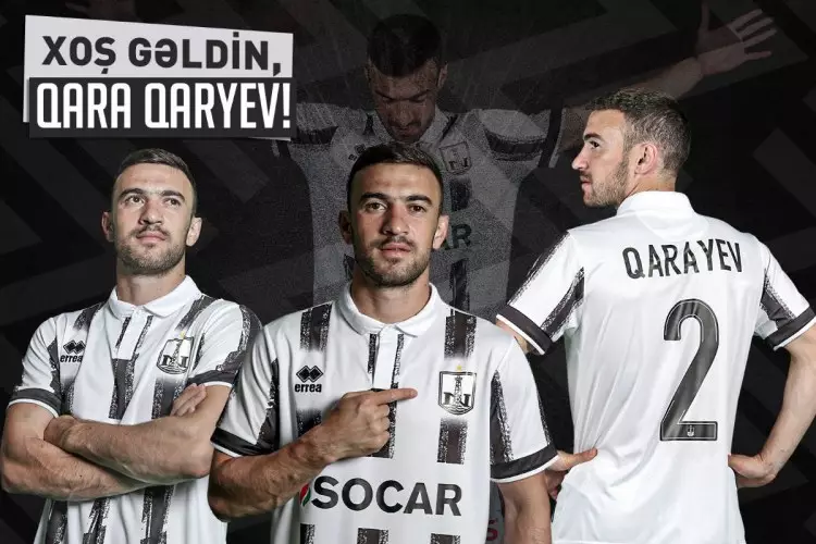 Qara Qarayev "Neftçi"də - RƏSMİ