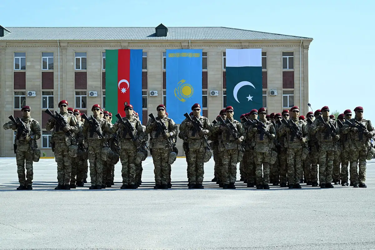Azərbaycan, Qazaxıstan, Qətər, Özbəkistan, Pakistan və Türkiyə xüsusi təyinatlılarının təlimi keçirilir