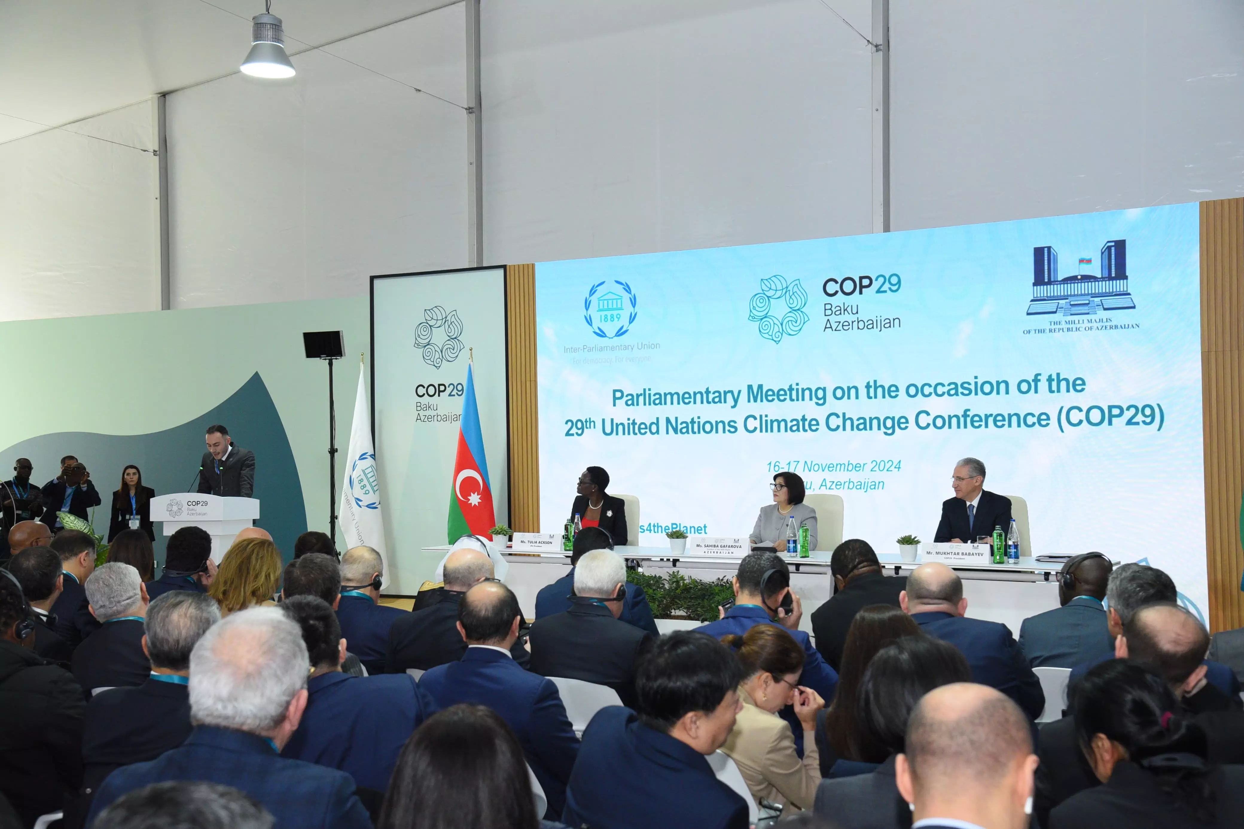 Bakıda COP29 çərçivəsində keçirilən Parlament Görüşünün ilk günü başa çatıb - YENİLƏNİB