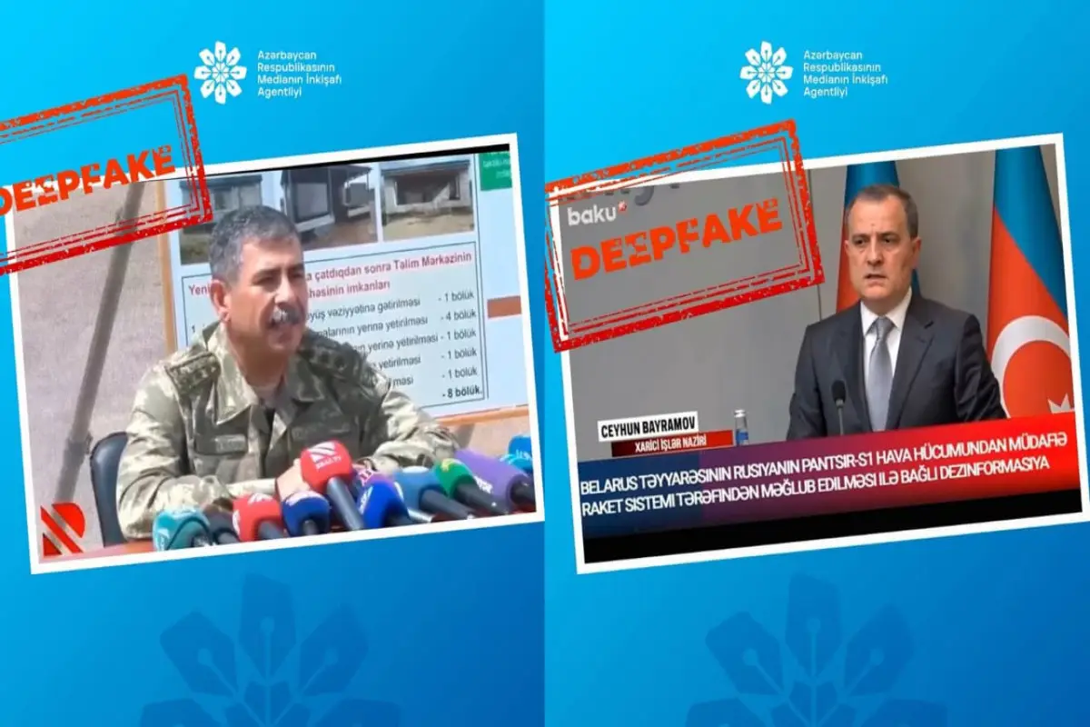 MEDİA: Nazirlərin adından yayılan xəbərlər “deep fake”dir