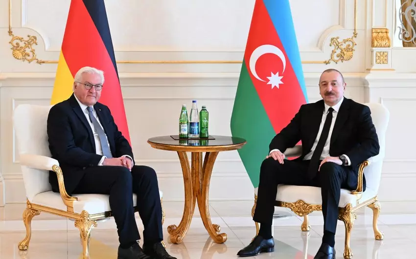 Azərbaycan və Almaniya prezidentləri Heydər Əliyev Mərkəzində təşkil olunmuş konsertdə iştirak ediblər