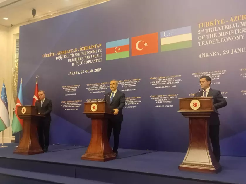 Türkiyə XİN rəhbəri: Azərbaycan və Özbəkistan ilə münasibətimiz ən yüksək səviyyədədir - FOTO