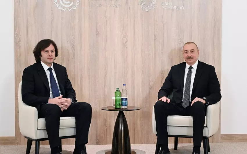 Kobaxidze Azərbaycan Prezidentinə təbrik məktubu göndərib