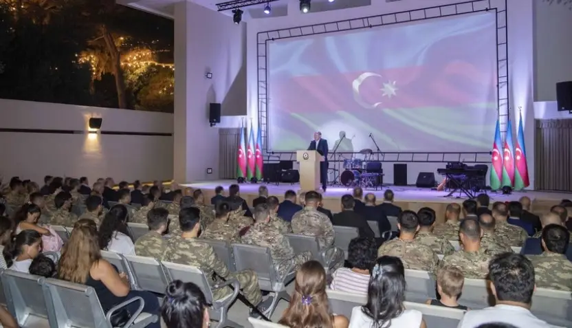 DTX-nin istirahət mərkəzində Vətən müharibəsi iştirakçıları ilə  görüş keçirilib