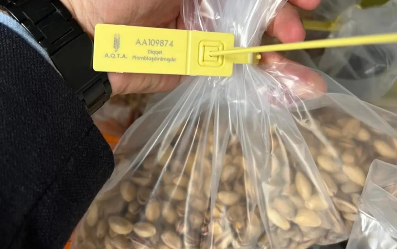 “Buta Çərəz”in idxal etdiyi 6 tondan çox fıstıq məhv ediləcək - FOTO