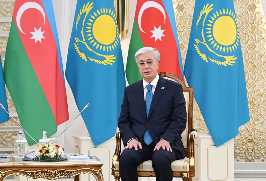 Tokayev: Azərbaycan Prezidentinin Qazaxıstana səfəri strateji tərəfdaşlığın inkişafı üçün çox böyük əhəmiyyətə malikdir