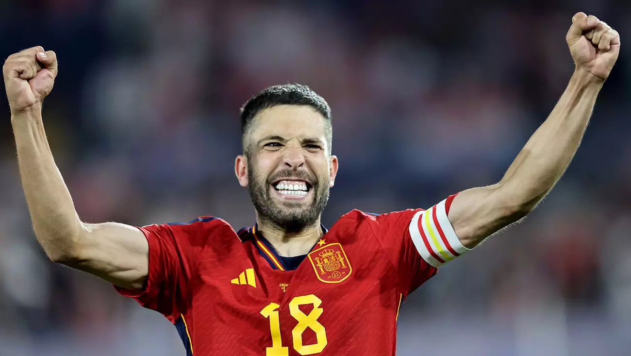 Jordi Alba millidəki karyerasını bitirdi