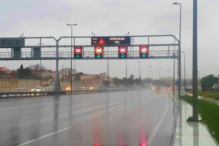 Zığ dairəsi-Hava Limanı yolunda sürət həddi bərpa edilib