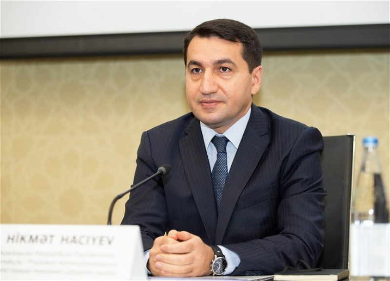 Hikmət Hacıyev: Bakı Avropa İttifaqını Zəngəzur dəhlizinin iştirakçısı kimi görmək istəyir