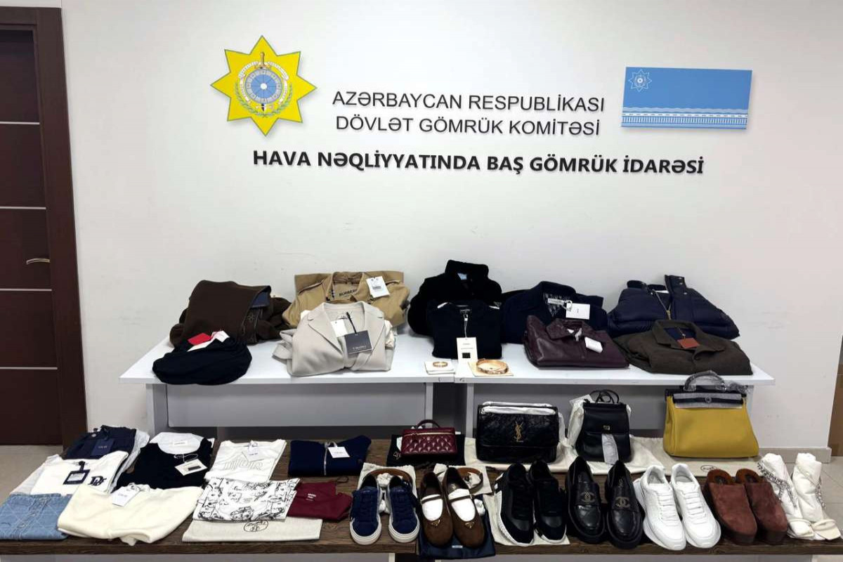 276 min manatlıq brend malların qanunsuz gətirilməsinin qarşısı alınıb