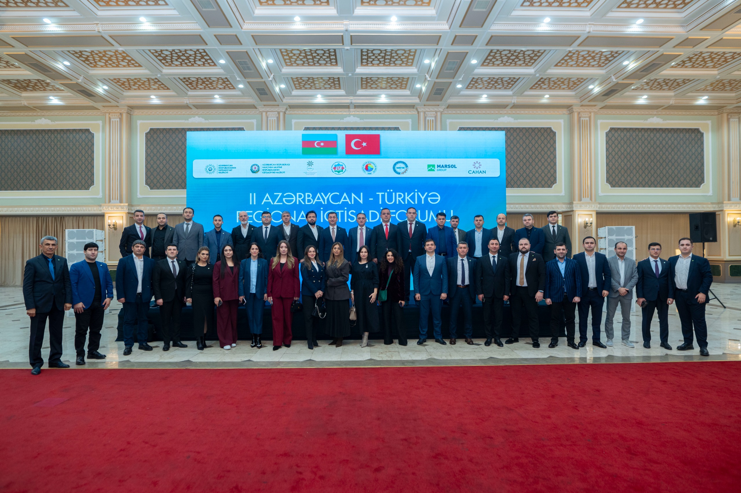 “Marsol Group” partnyorları 2-ci Azərbaycan–Türkiyə Regional İqtisadi Forumunda iştirak edib - FOTO