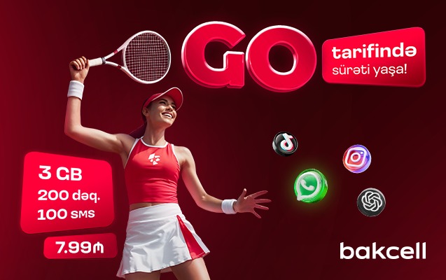 Bakcell bonuslarla zəngin yeni “GO” tariflərini təqdim edir