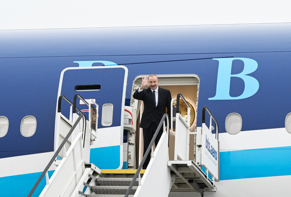 Prezident İlham Əliyevin Slovakiyaya rəsmi səfəri başa çatıb - FOTO