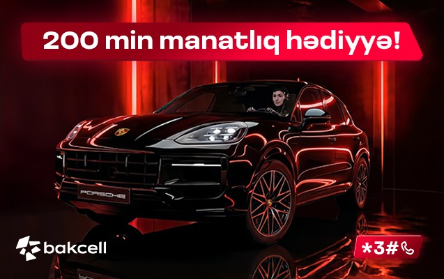 Sayılı günlər qaldı! “Porsche Cayenne” sənin ola bilər!