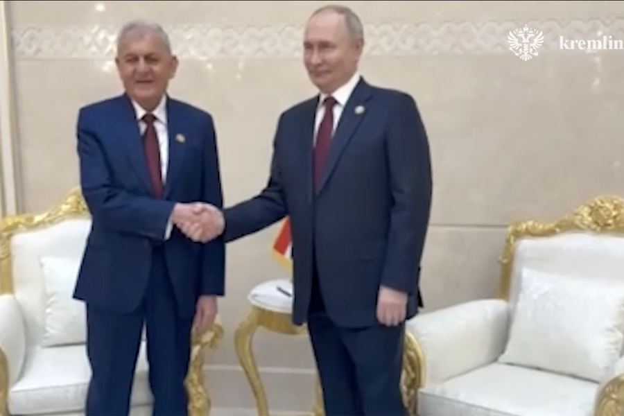 Putin İraq prezidentini Rusiyaya dəvət edib
