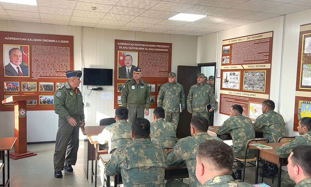 Hərbi Hava Qüvvələrinin xidməti-döyüş fəaliyyəti yoxlanılıb - FOTO