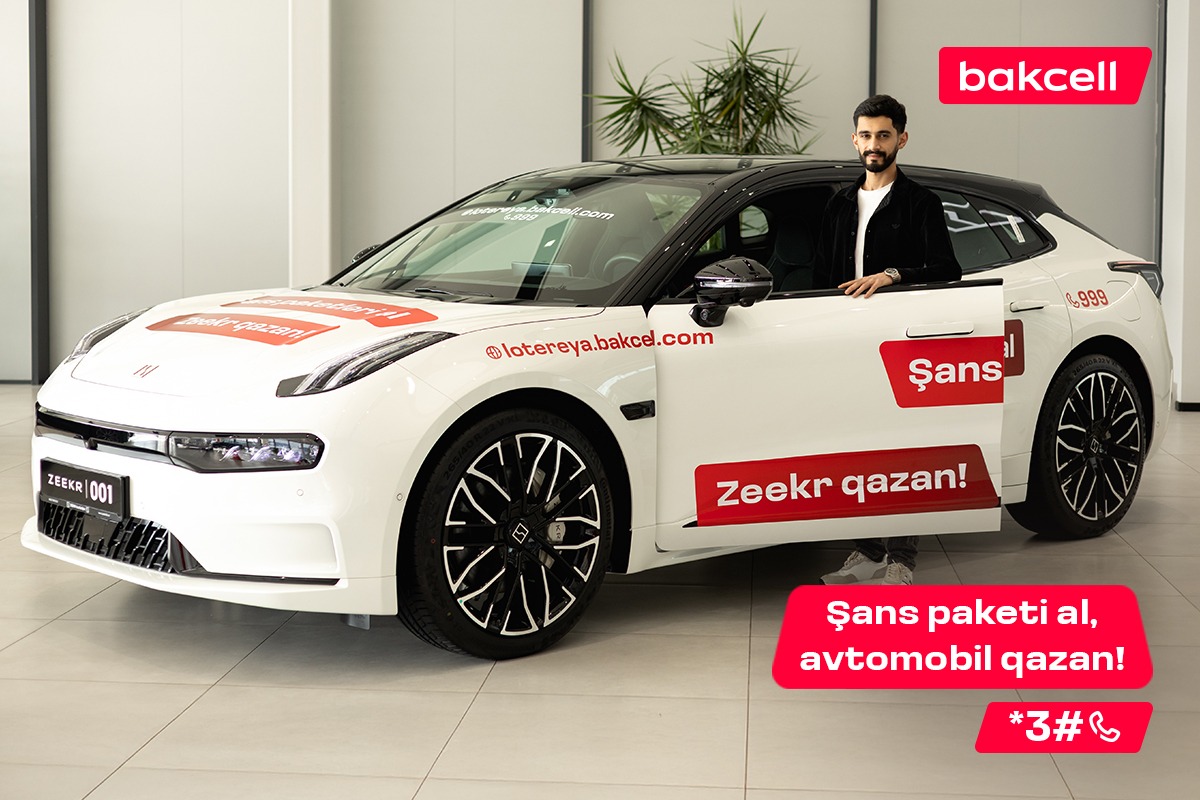 Bakcell-in lotereyasında 11-ci lüks avtomobil uduldu!