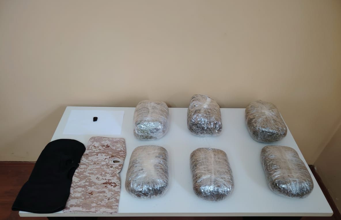 İrandan Azərbaycana 6 kq-dan çox narkotikin keçirilməsinin qarşısı alınıb