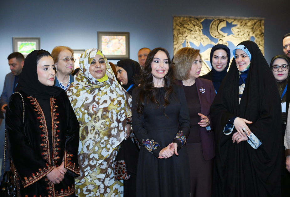 Leyla Əliyeva Zəhra Pezeşkianla görüşüb - FOTO