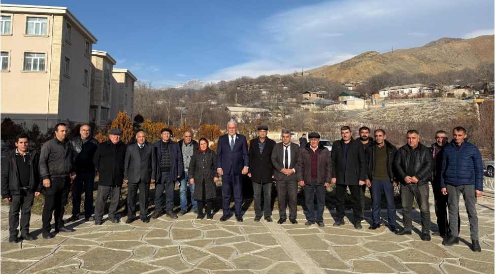 Vüqar Rəhimzadə Ordubadda seçiciləri ilə növbəti görüşünü keçirib - FOTO