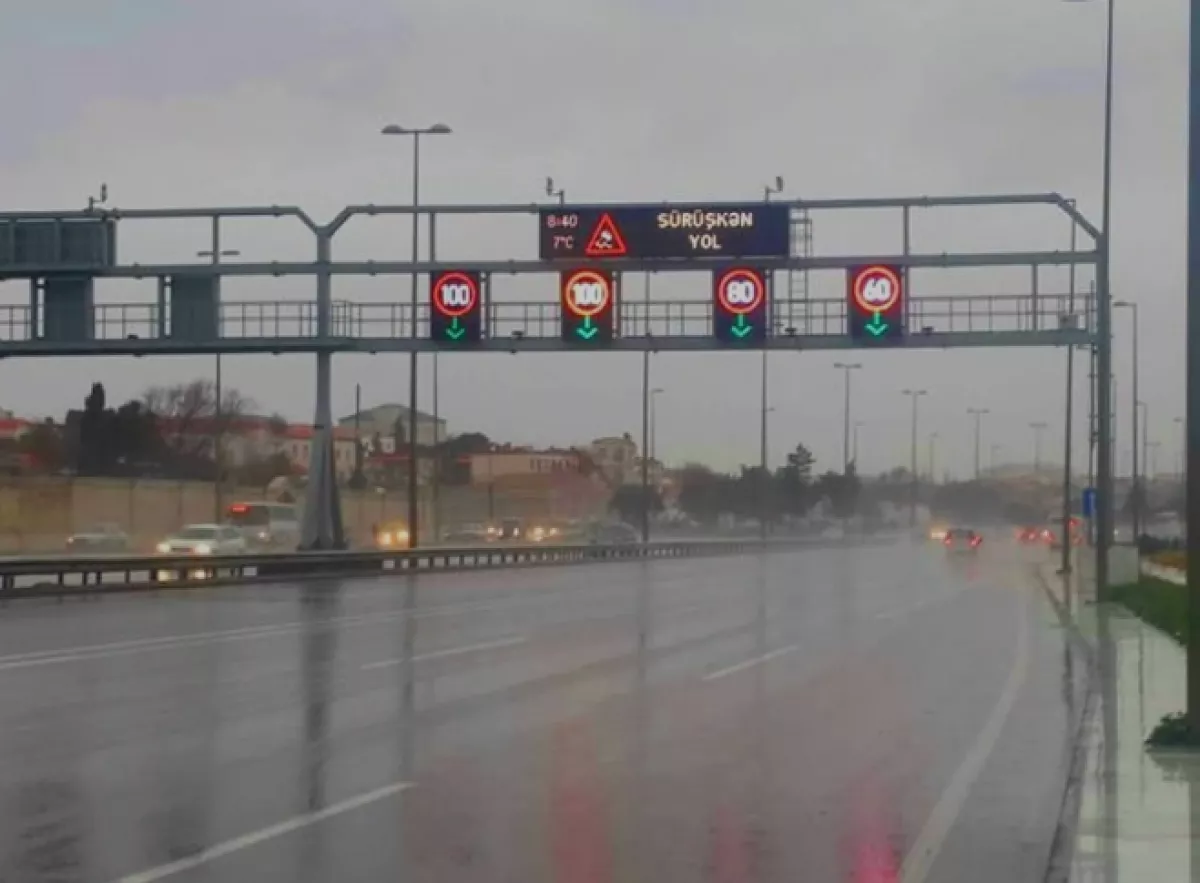 Zığ dairəsi-Hava Limanı yolunda sürət həddi endirilib