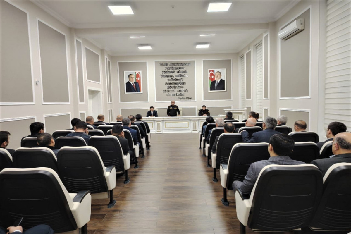 Mülki müdafiə sahəsində görülmüş işlər müzakirə olunub
