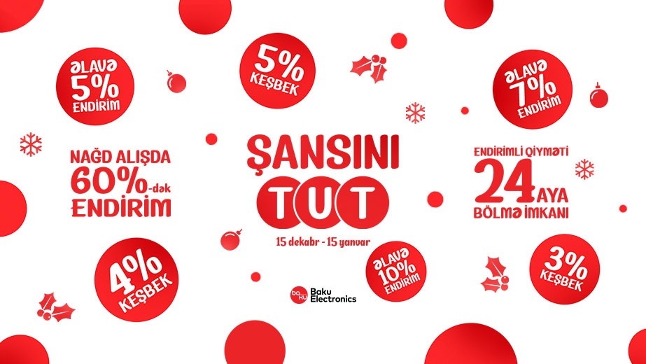 Baku Electronics-də “Şansını Tut” başladı!